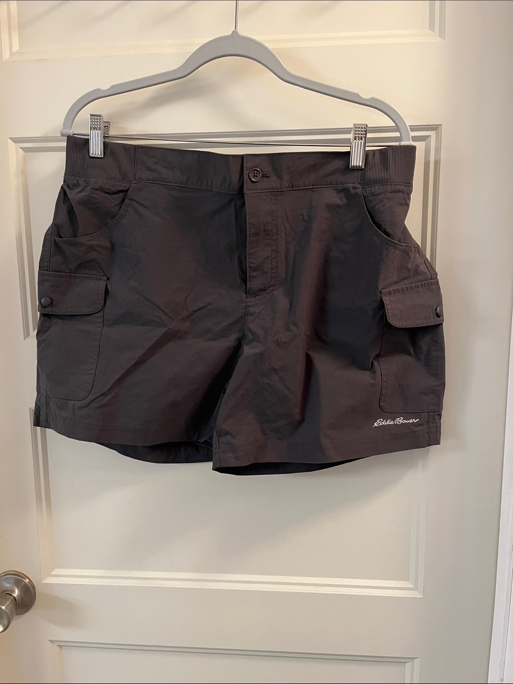 Eddie Bauer Dark Charcoal Cargo Shorts